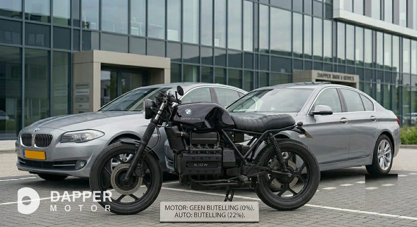 Benefit-in-kind on a business motorcycle: why there is none