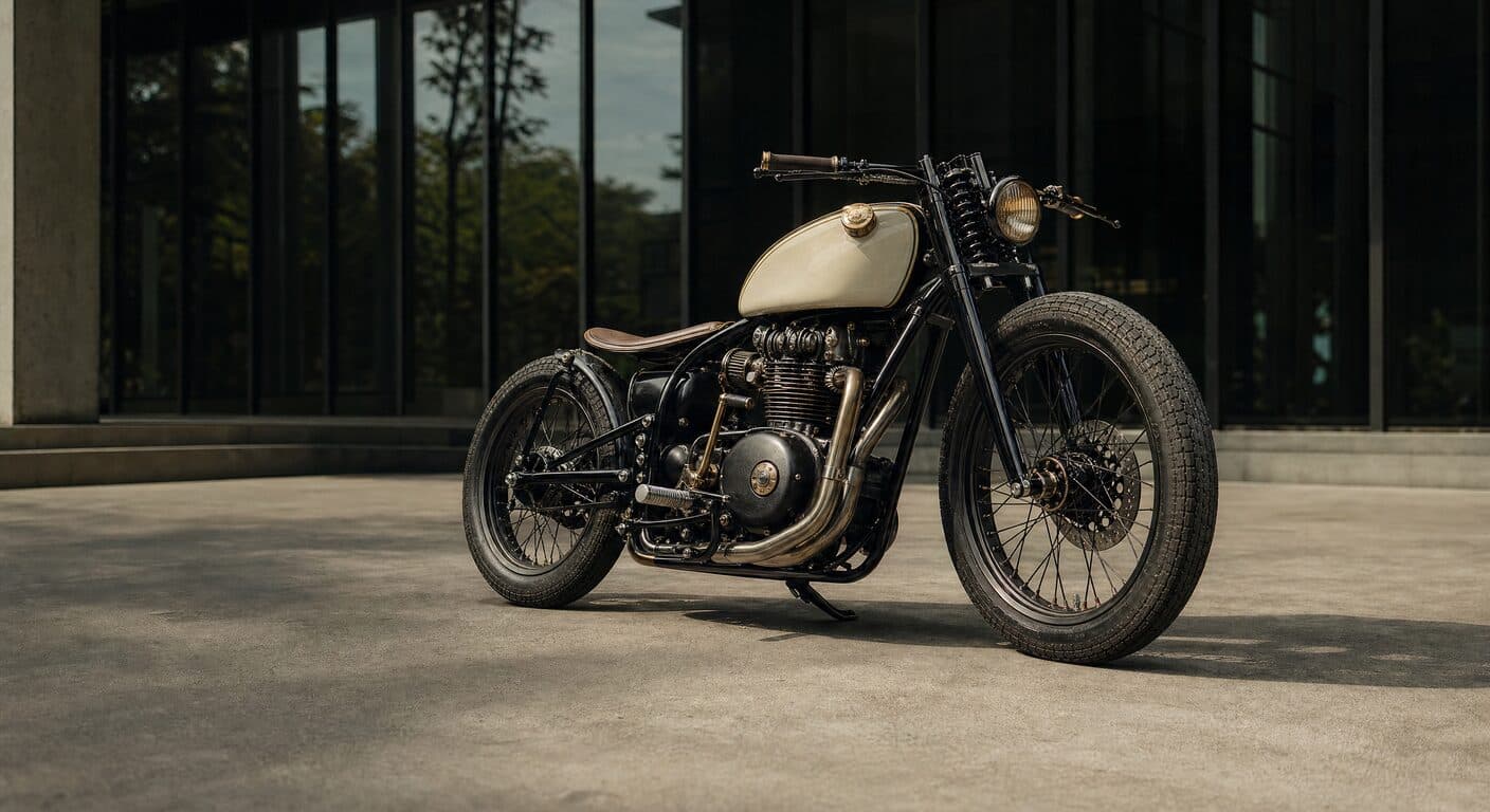 Your custom motorcycle as a marketing machine: the rolling business card