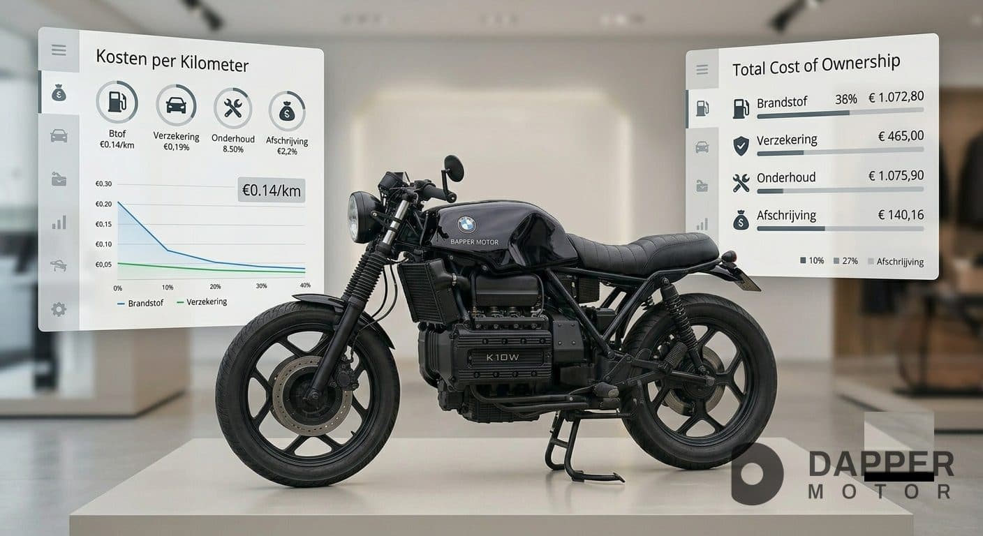 What does a motorcycle cost per kilometer? The real figures next to a car