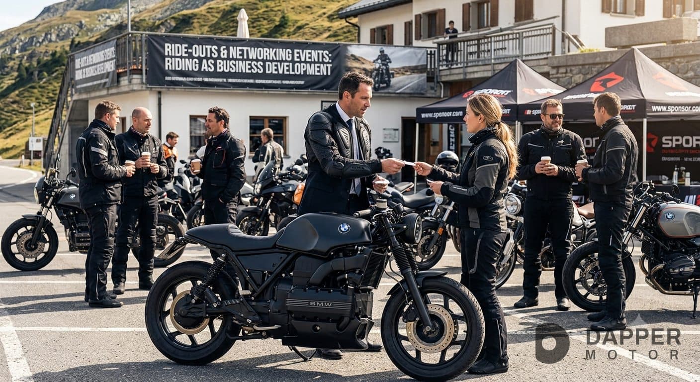 Ride-outs en netwerkevents: rijden als business development