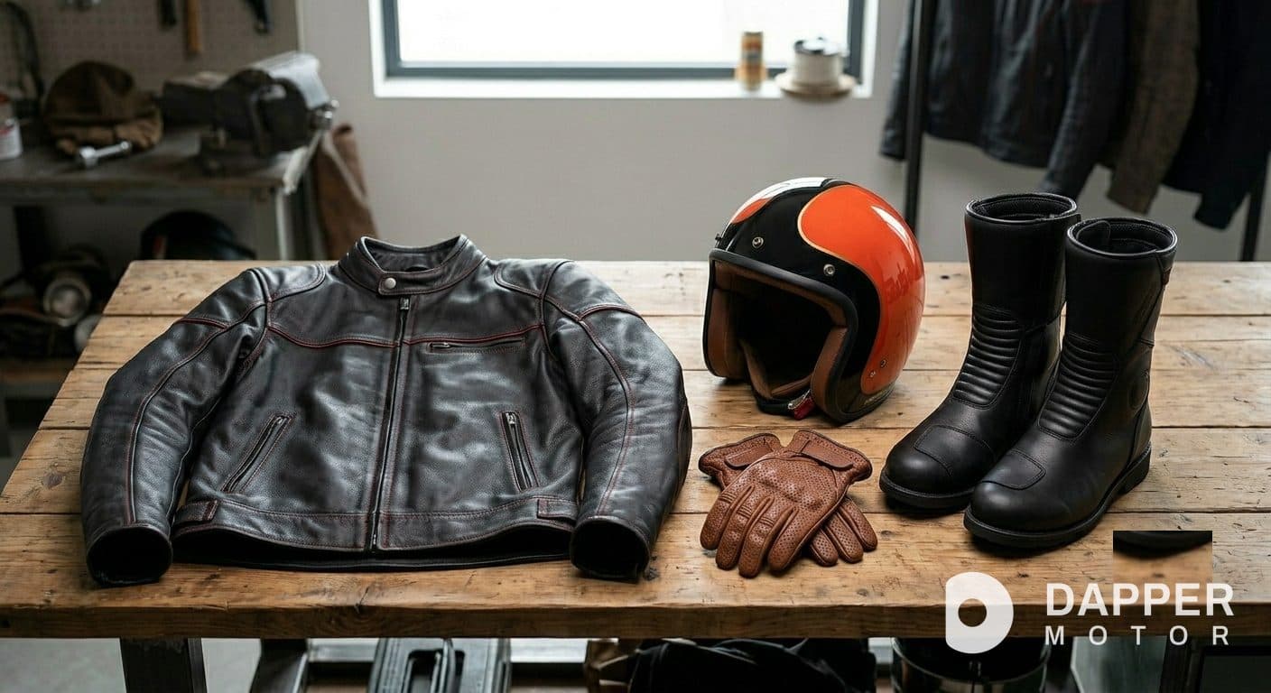 Je rijuitrusting zakelijk aftrekken: helm, jas, handschoenen en laarzen