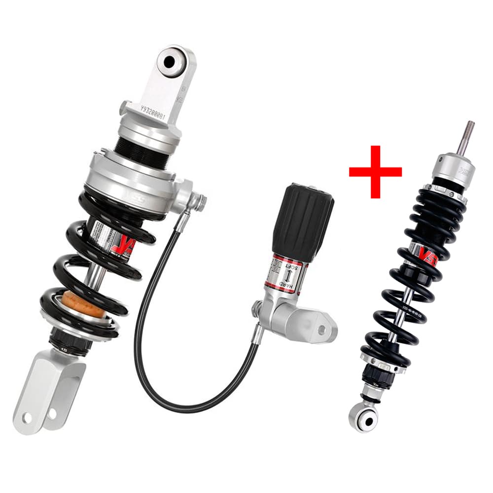 YSS front and rear shock set for BMW R1150 R Rockster (2002-2005) | Dapper Motor