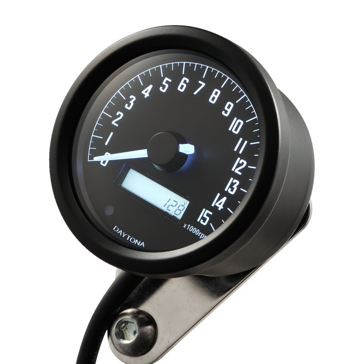 Dapper Motor — Daytona — Velona 60mm tachometer black 15000 rpm