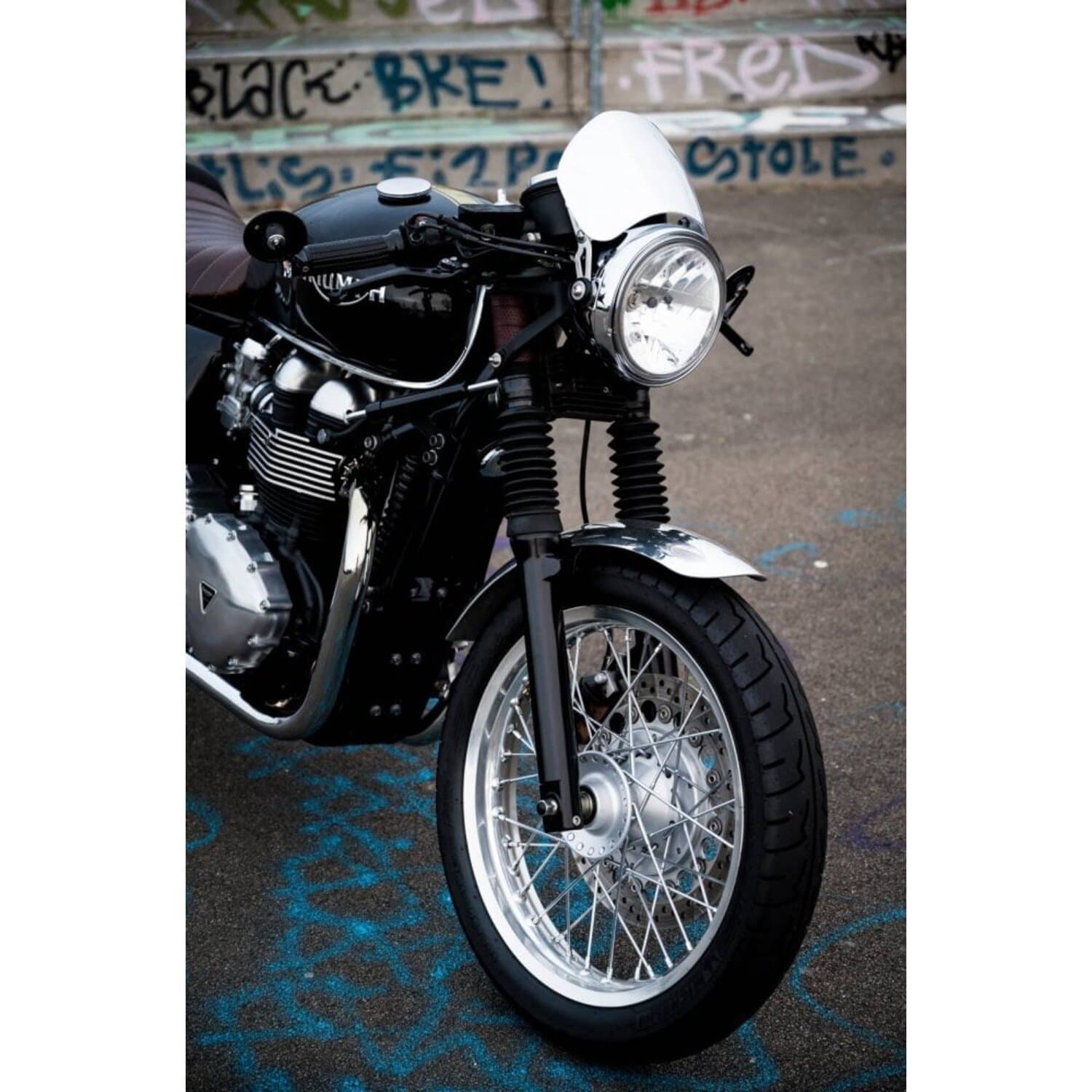 Dapper Motor — Motone — Microblade screen, aluminum. Mirror polished
