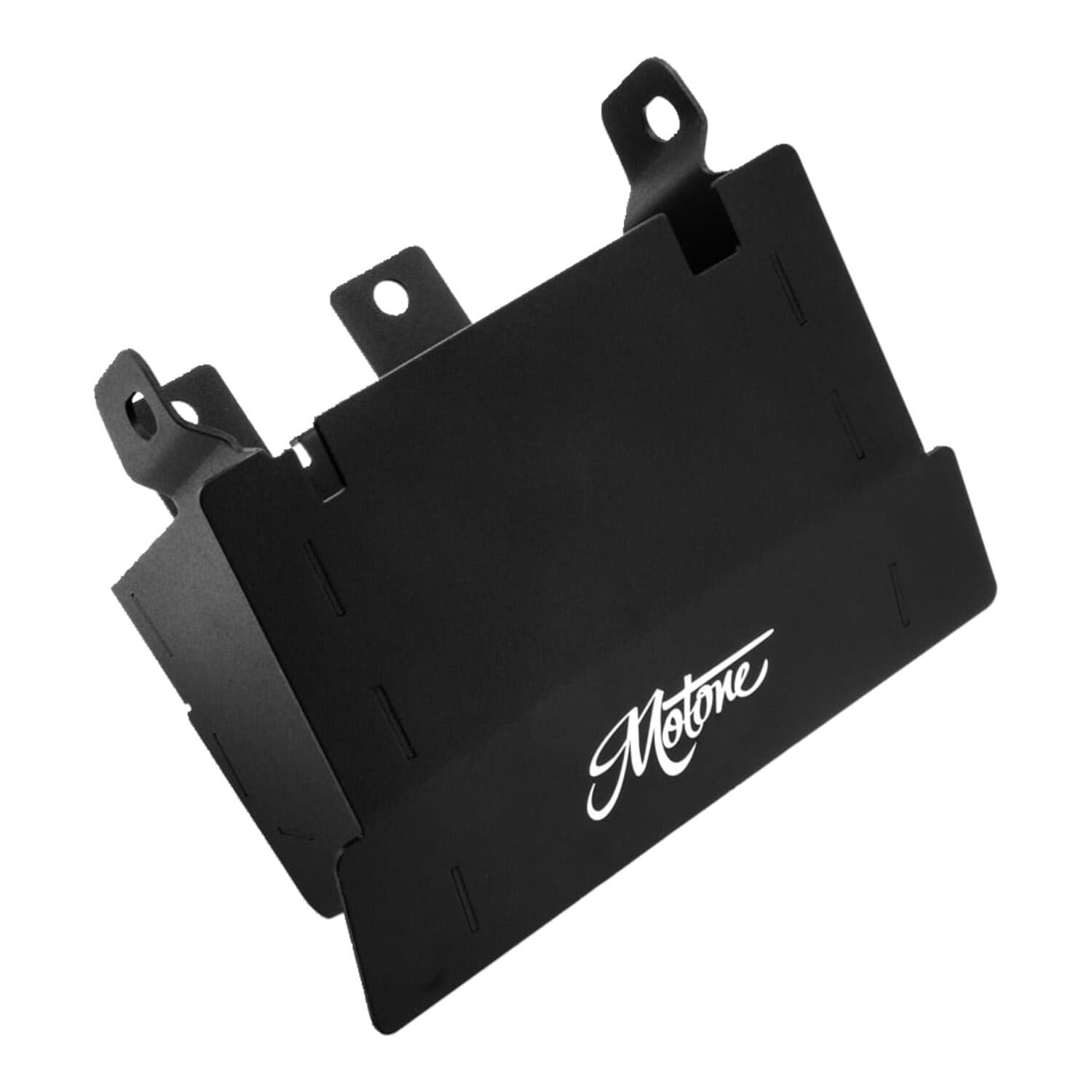 Dapper Motor — Motone — airbox eliminator kit, battery box. Black