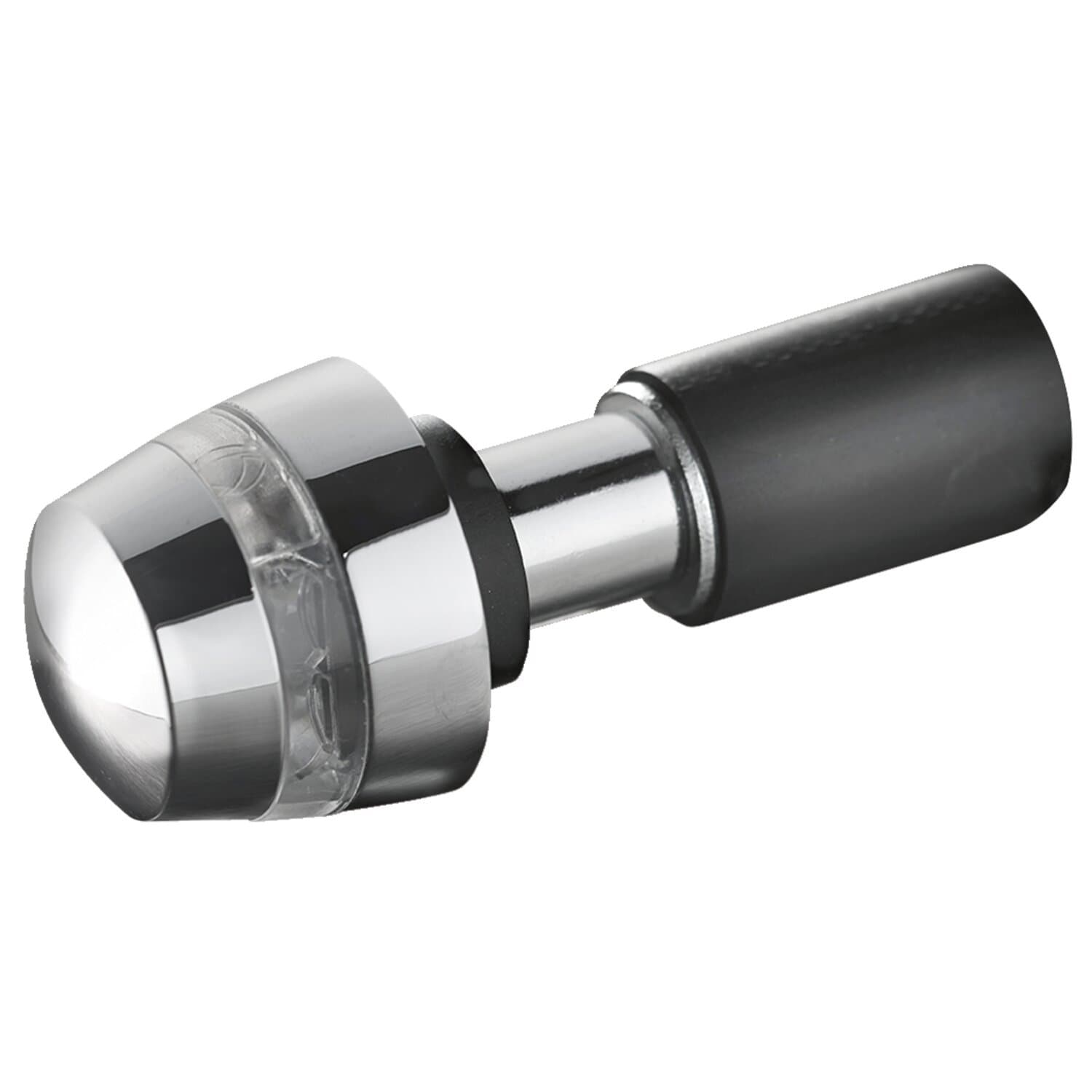 Dapper Motor — Kellermann — BL 2000 handlebar end turn signals. Chrome
