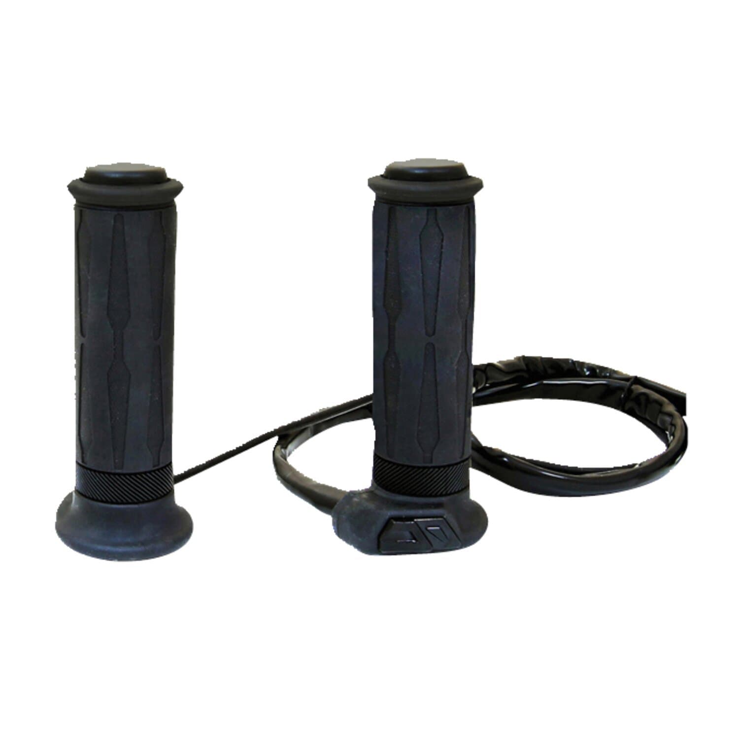 Dapper Motor — Koso — HG13 heated grips. 130mm grip length. Black