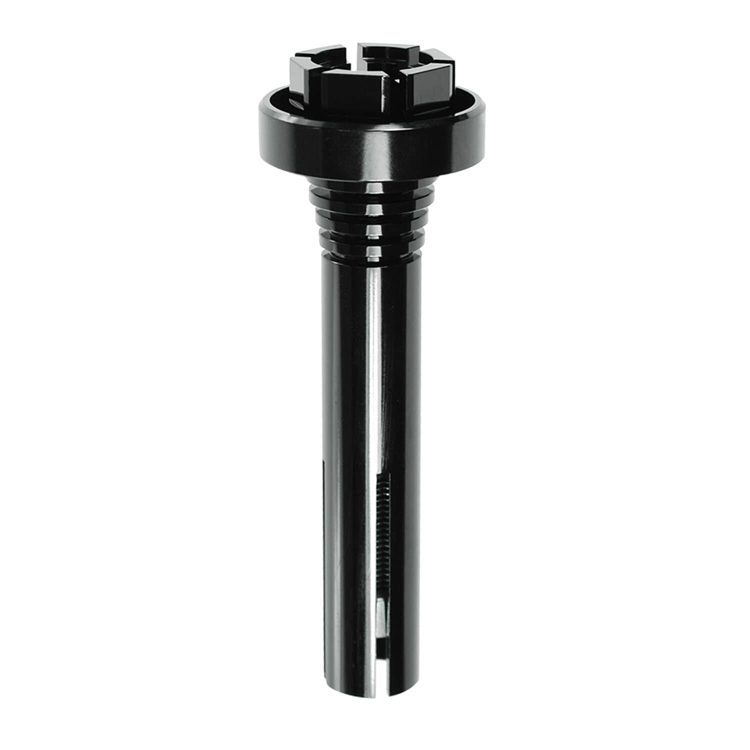 Dapper Motor — Motogadget — mo.view / turn signal in-bar adapter. Black