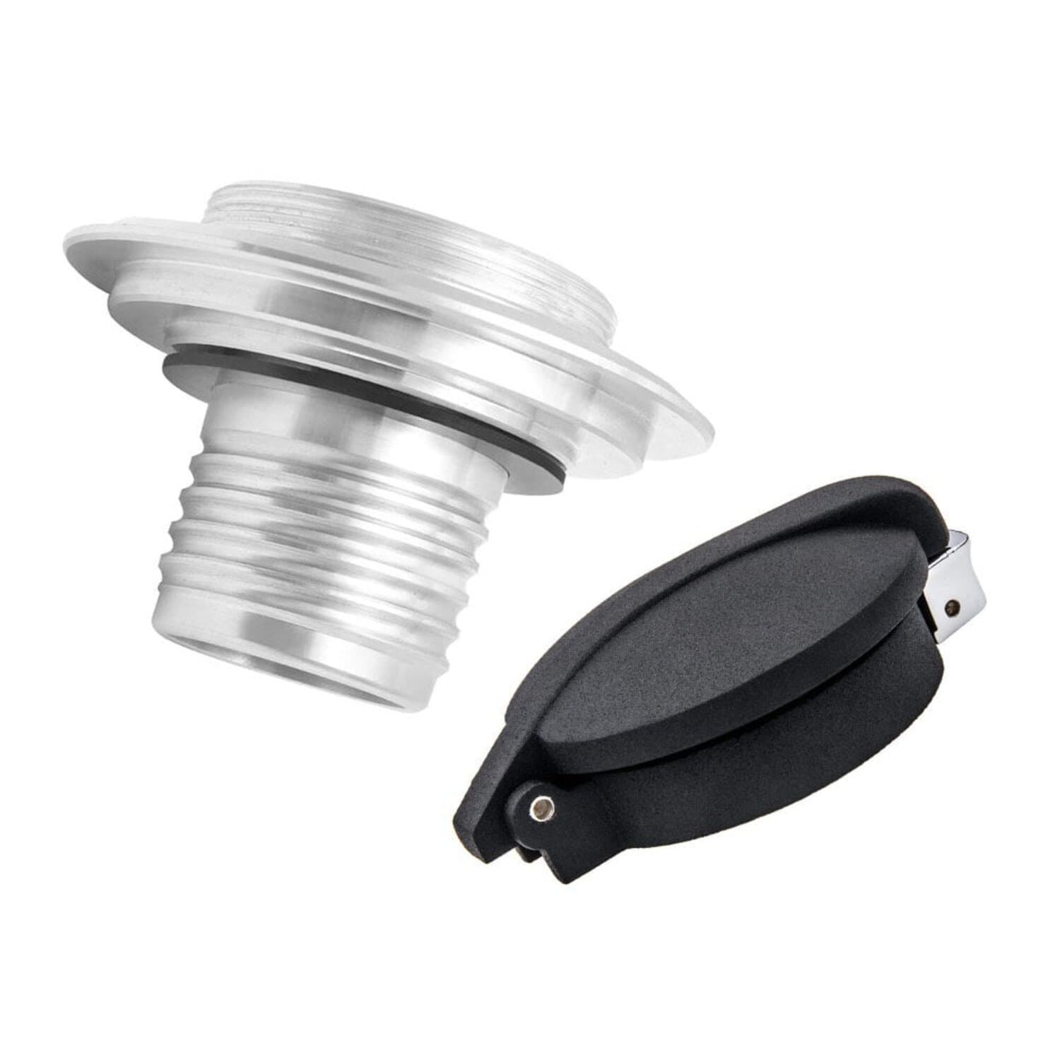 Dapper Motor — Motone — BMW Airhead Monza Gas Cap Kit - Black Cap