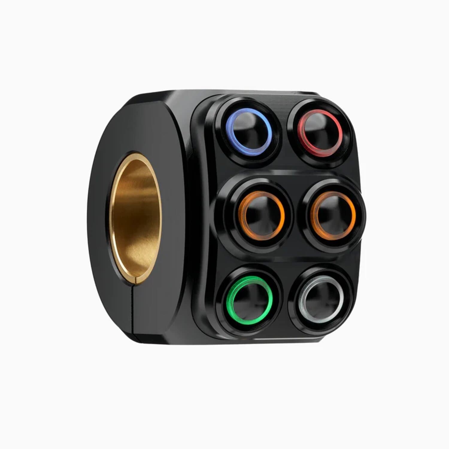 Dapper Motor — Motogadget — mo.switch Pro Push 6 Button. Black