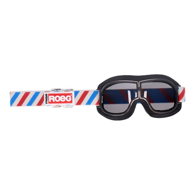 Dapper Motor — Roeg — Jettson Helix goggle black and striped strap