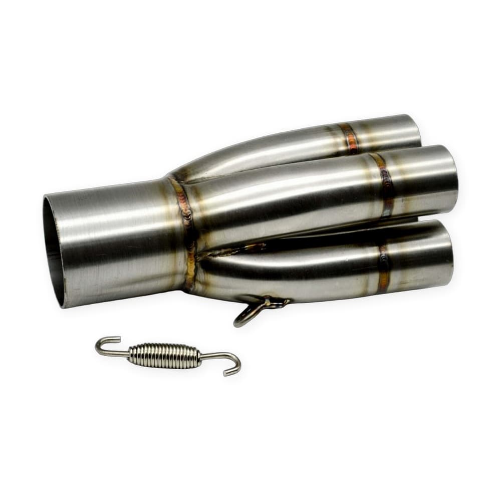 Dapper Motor — Adapter 4in1 Collector BMW K100 K1100 Cafe Racer Exhaust Muffler Kit Upgrade TUV Homologation Atest