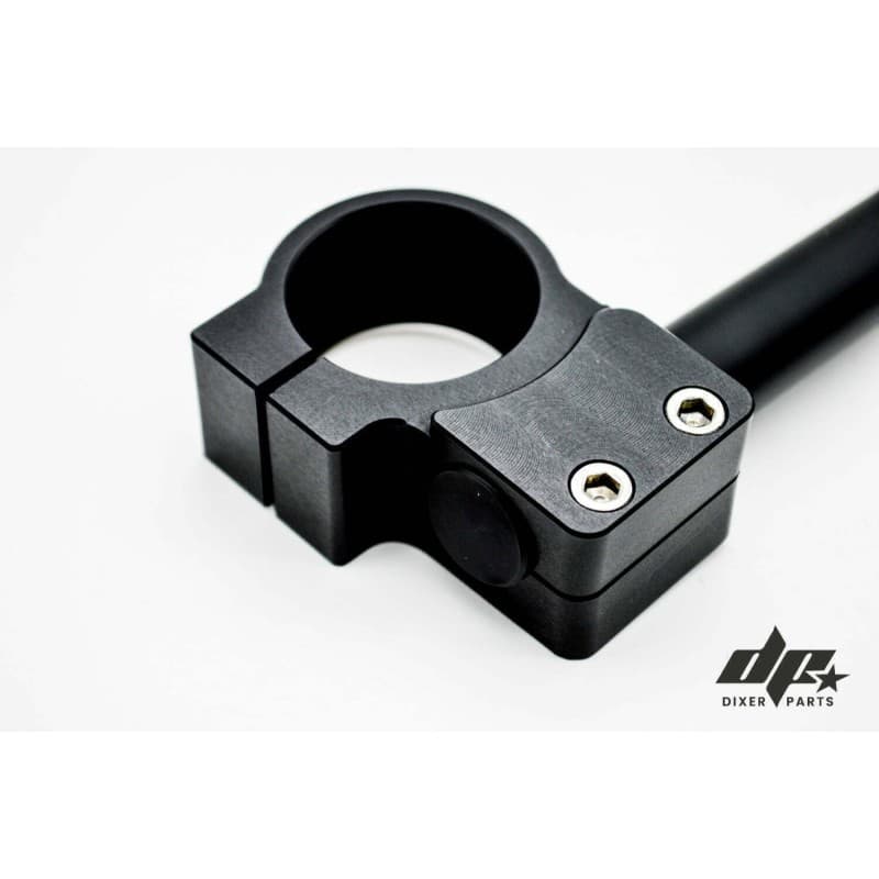 Aluminum CLIP-ON – 41,3mm – Custom Cafe Racer BMW K75 K100 Black