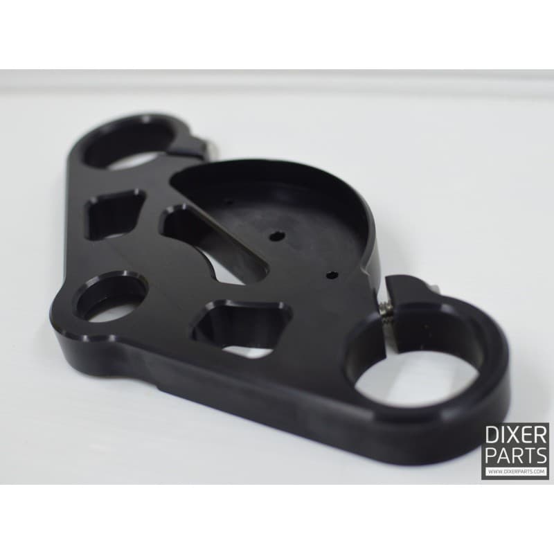 BLACK Upper Triple Tree Clamp (Yoke) BMW K75 K100 RS RT LT (1982-1991) Cafe Racer – Motogadget PRO