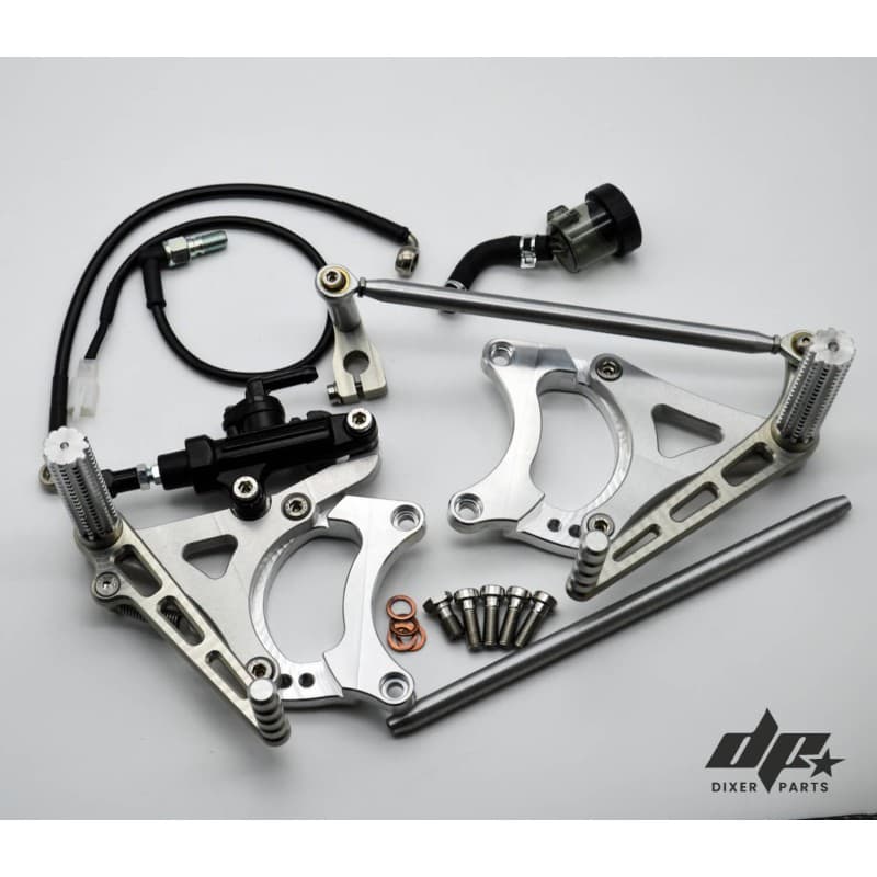 Front Sets – Driver’s Footrest – MODEL 3 (Adjustable) BMW K100 K75 K1100 Cafe Racer Scrambler