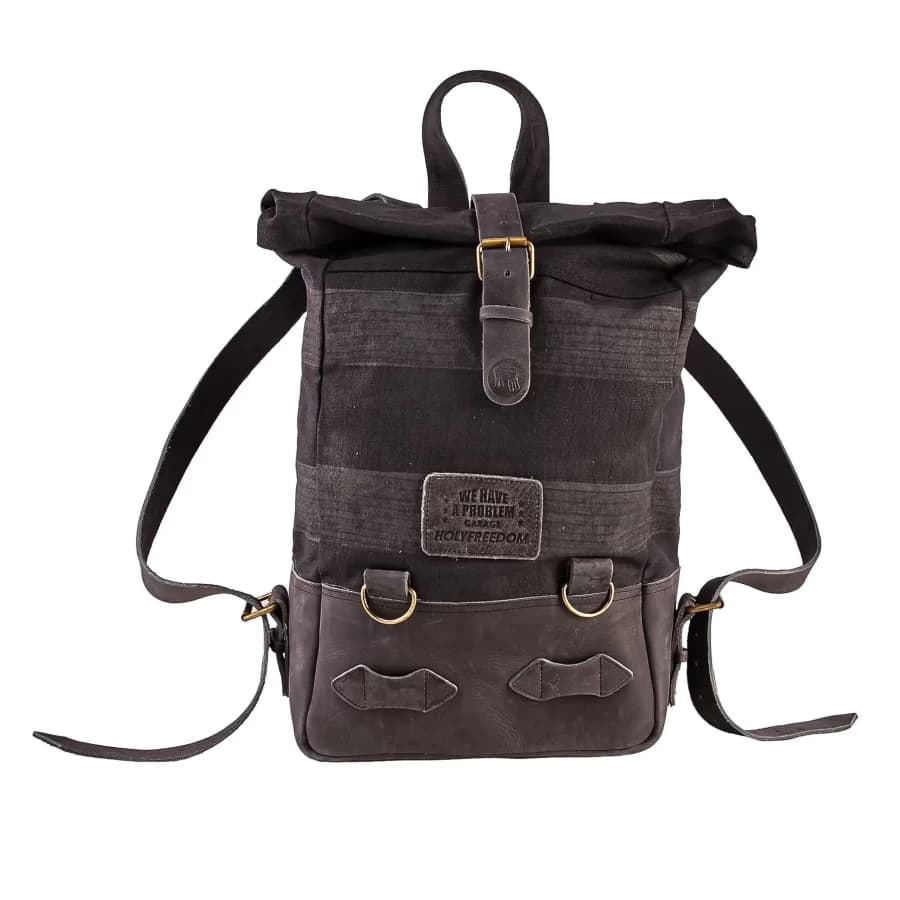 Dapper Motor — Holy Freedom Back to Black Backpack