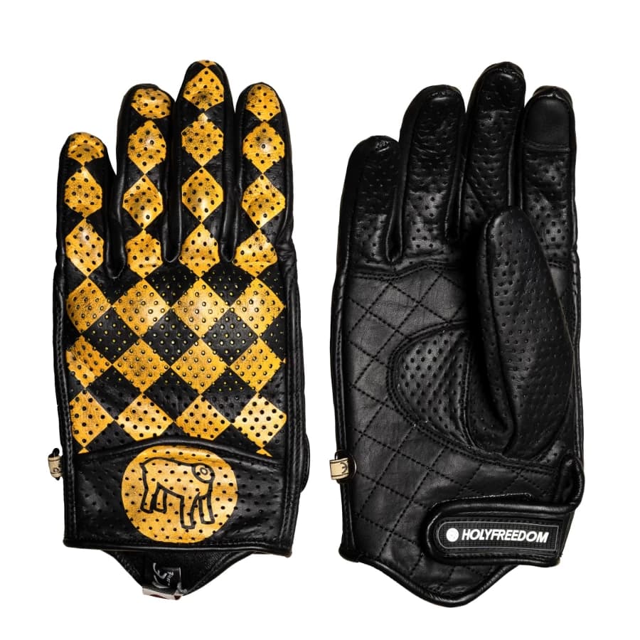 Dapper Motor — Holy Freedom Bullit Yellow Gloves