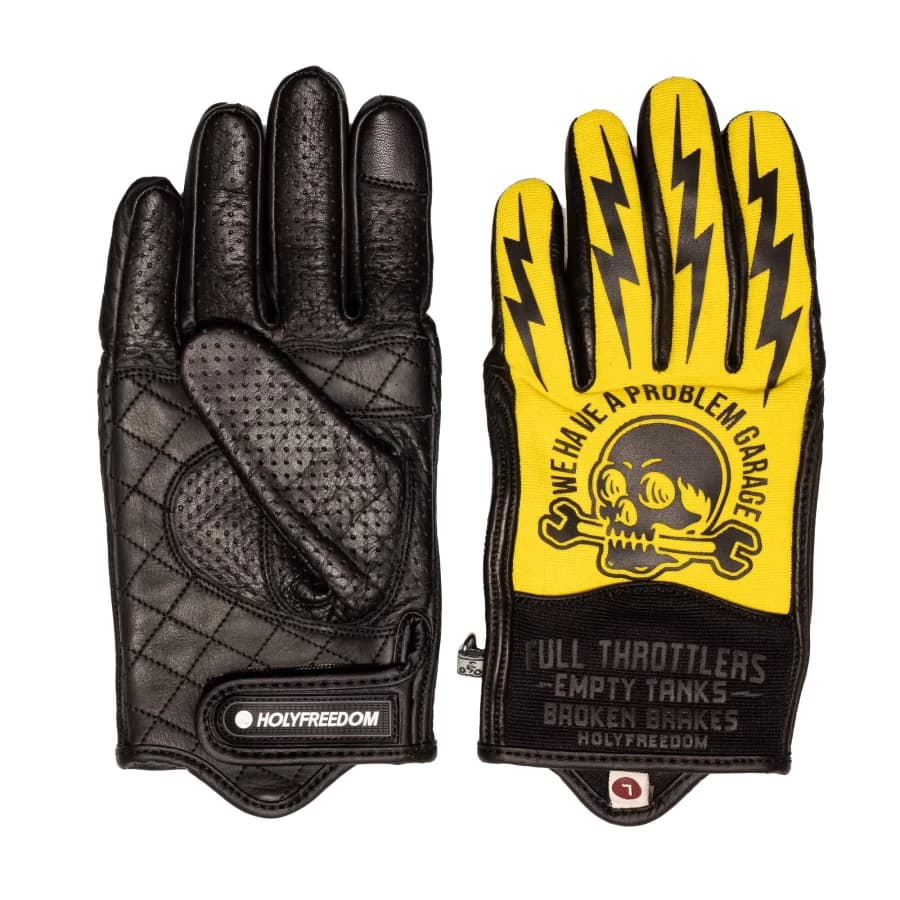 Dapper Motor — Holy Freedom Tools Yellow Gloves